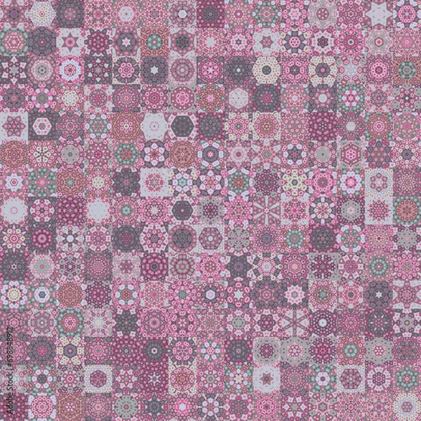 Obraz Vintage style seamless pattern background.