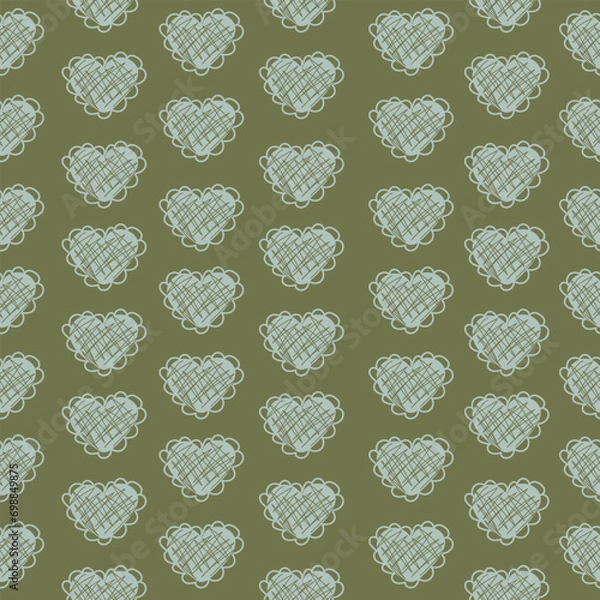 Obraz seamless pattern with hearts