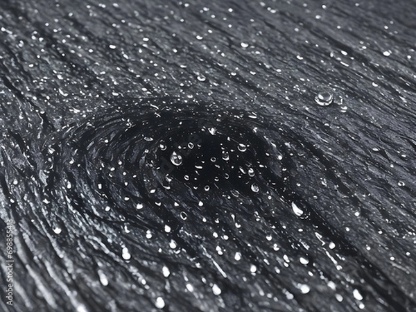 Fototapeta Blur Defocus Image of Water hit wall ground, explode into drop droplet. Amount Water attack impact and fluttering in air explosion. Stop motion freeze shot. Splash Water for texture elements