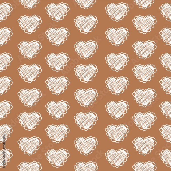 Obraz seamless pattern with hearts
