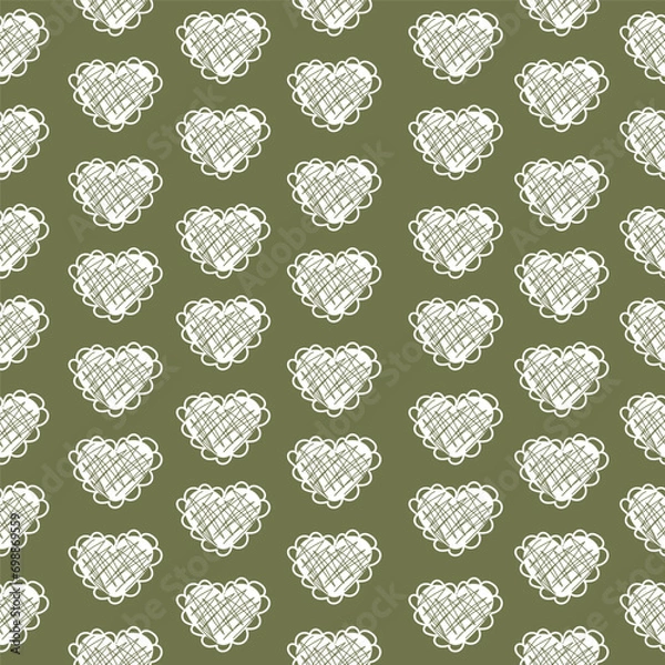 Obraz seamless pattern with hearts