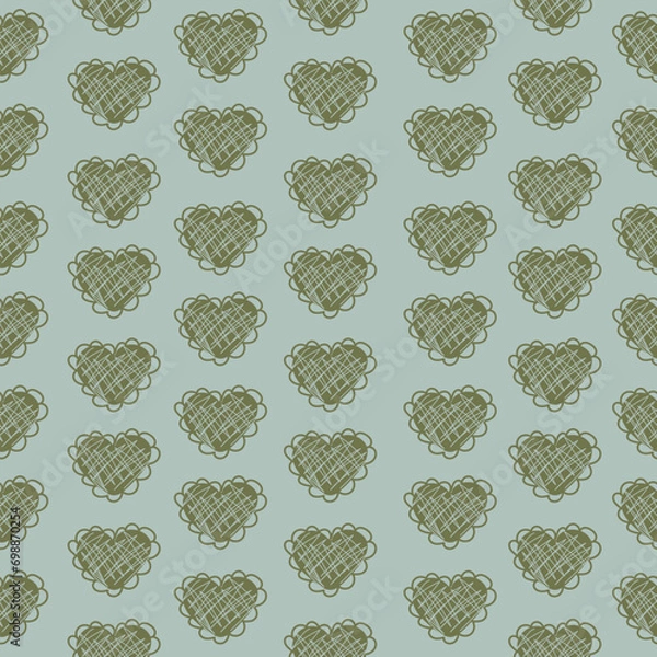 Obraz seamless pattern with hearts