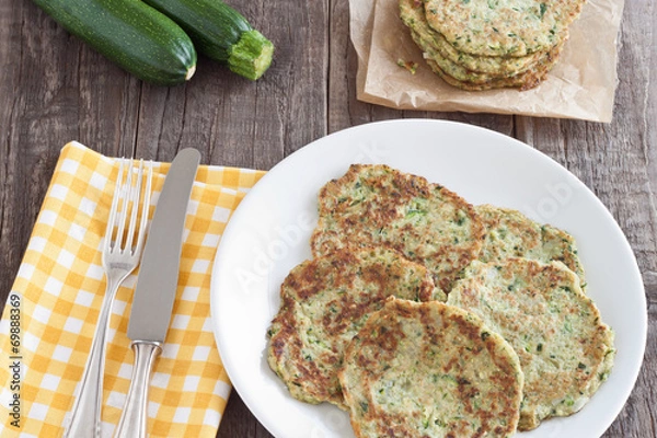 Obraz Zucchinibratlinge