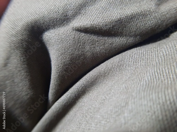 Obraz collection of cotton twill chino pants fabric detailed photo with a macro lens for background, education and commercial