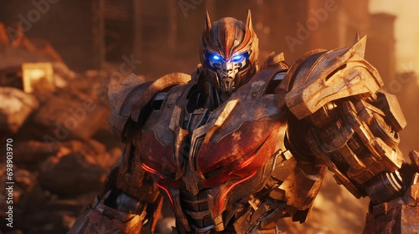 Fototapeta the fire in the forest