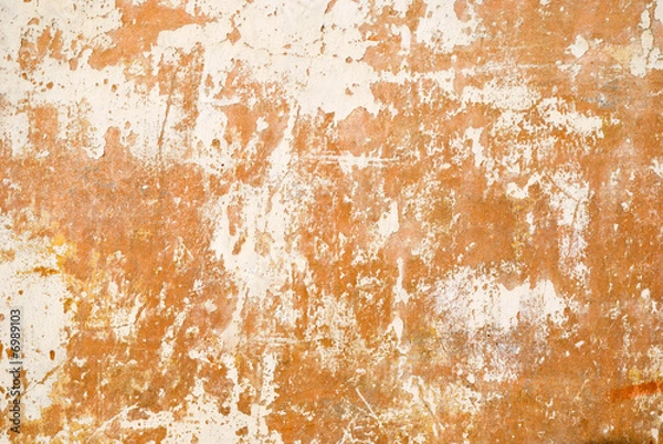 Fototapeta old, dirty, painted, wall, background