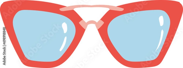 Obraz sunglasses vactor illustration