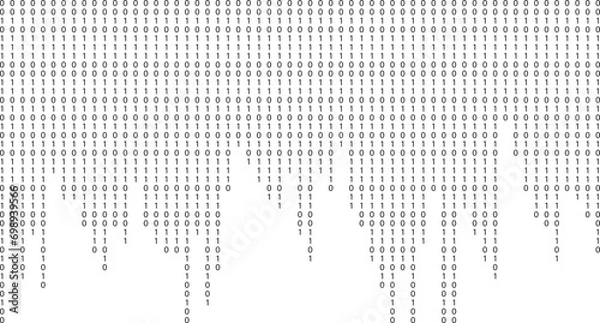 Fototapeta Binary code background. Binary code vector design.