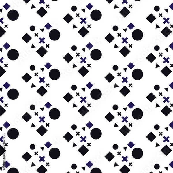 Fototapeta Illustration Pattern designs shapes and designs vector