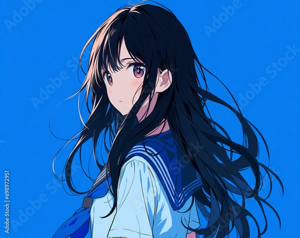 Obraz 美人　女子高生