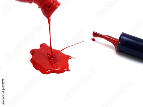 Obraz spilling paint