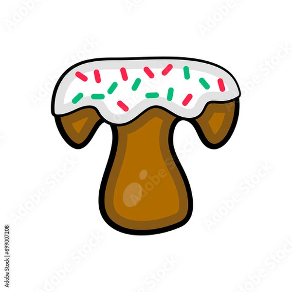 Obraz illustration of a mushroom