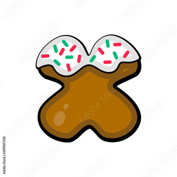Obraz easter gingerbread cookies