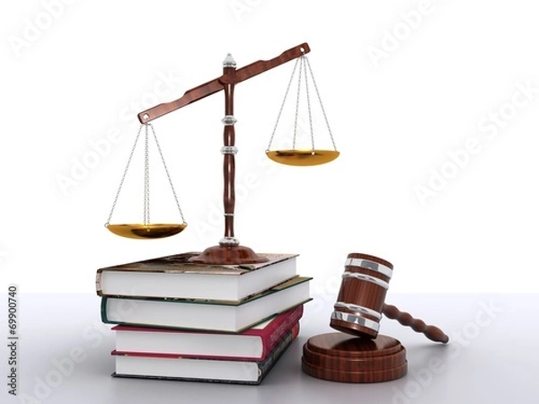 Obraz Koncepcja prawa