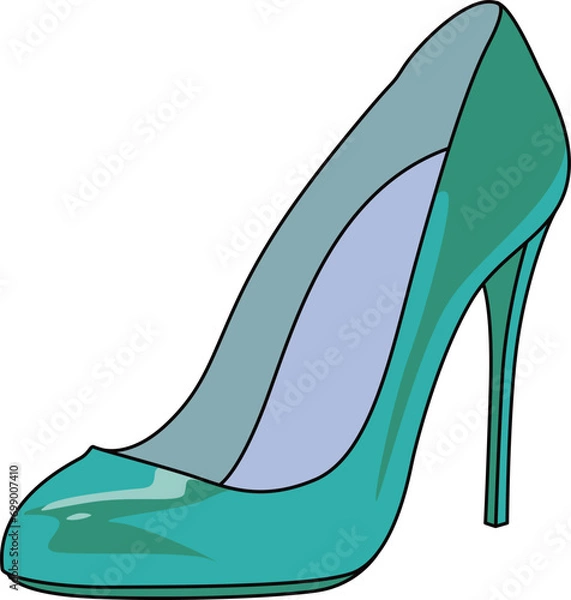 Obraz ハイヒール（high heels）(eps)