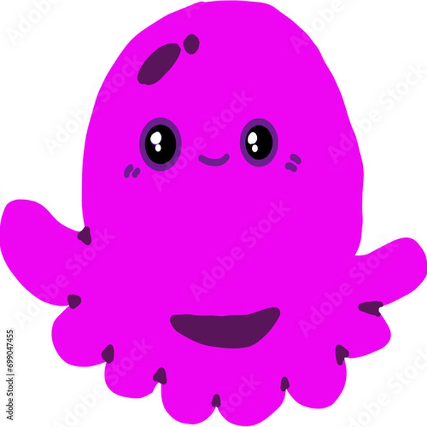 Obraz funny octopus 