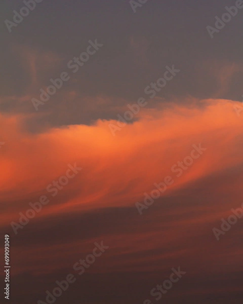 Obraz sunset in the clouds