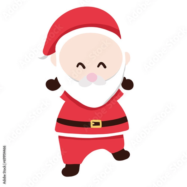 Obraz cartoon santa claus