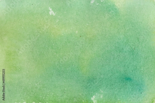 Obraz Abstract green watercolor texture background.