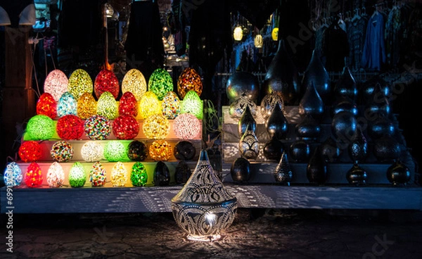 Obraz lights and decorations 