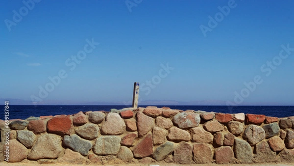 Obraz old stone pier