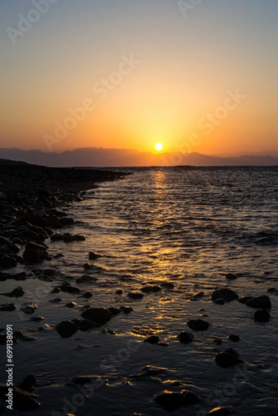 Obraz sunset over the sea