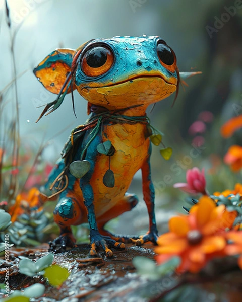 Obraz Cyber Pet, cybernetically enhanced animals and insects.