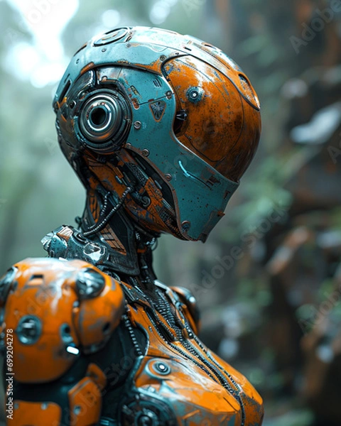 Fototapeta Cyber Warrior