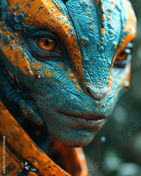 Fototapeta Cyber Warrior