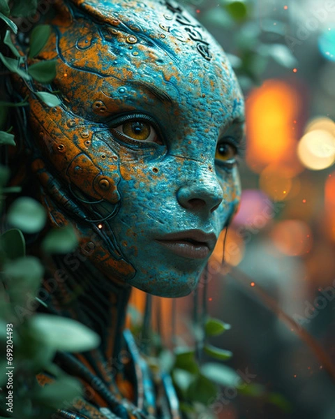 Fototapeta Cyber Warrior