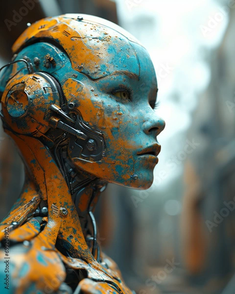 Fototapeta Cyber Warrior