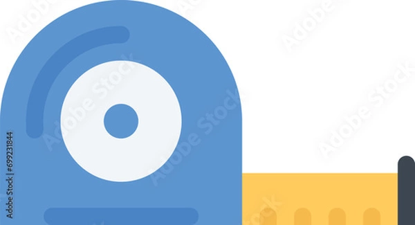 Obraz design vector image icons measuring tape