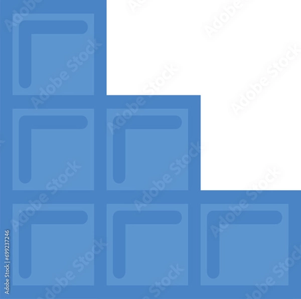 Fototapeta design vector image icons tile