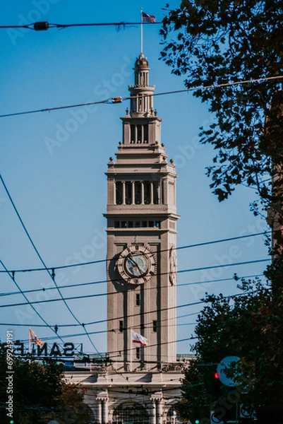 Fototapeta clock tower