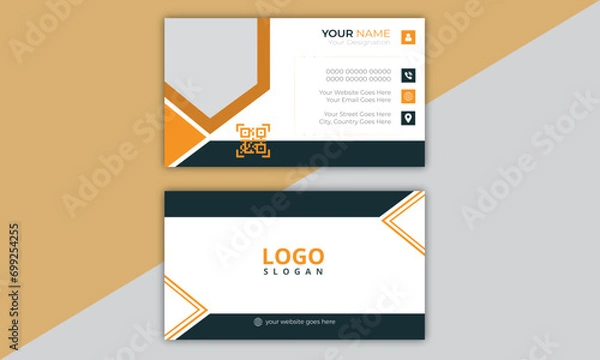 Obraz Creative and Modern Business Card Design Template