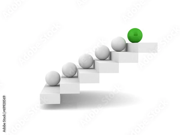 Obraz Stairway - steps - stairs