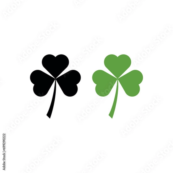 Fototapeta Clover Icon Vector Design Template