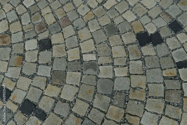 Fototapeta Kopfsteinpflaster