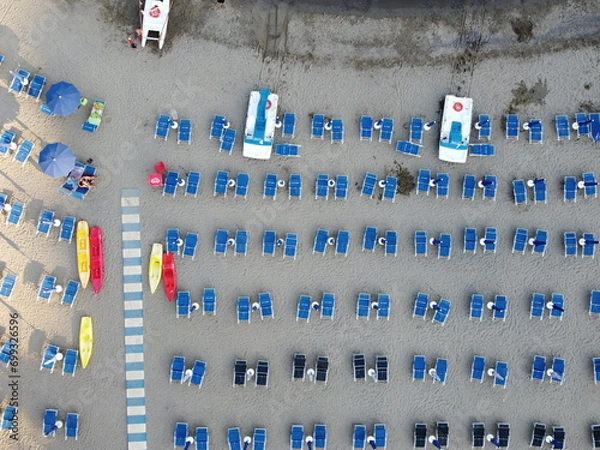 Obraz Beachside Leisure Aerial View