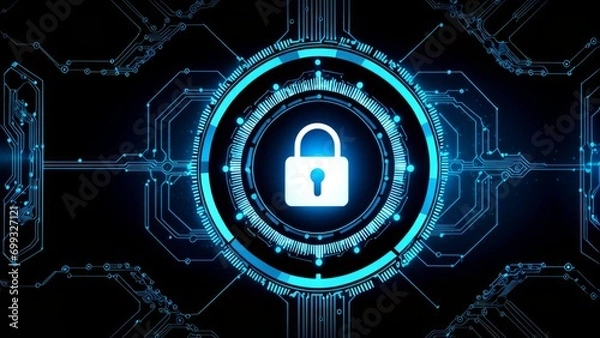 Obraz Ai/Cyber/Hacker background