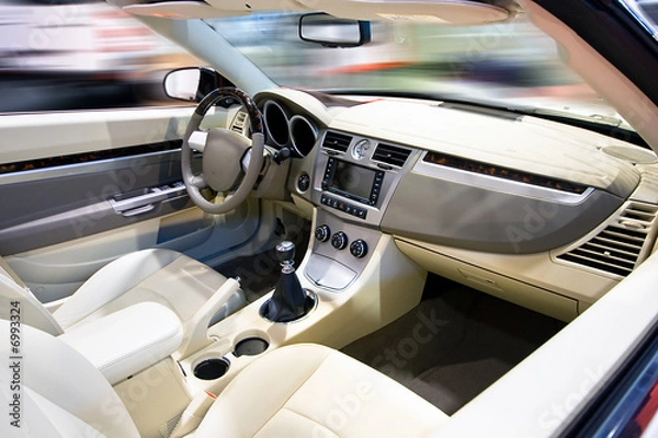 Obraz car interior