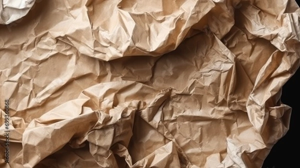 Fototapeta crumpled paper texture