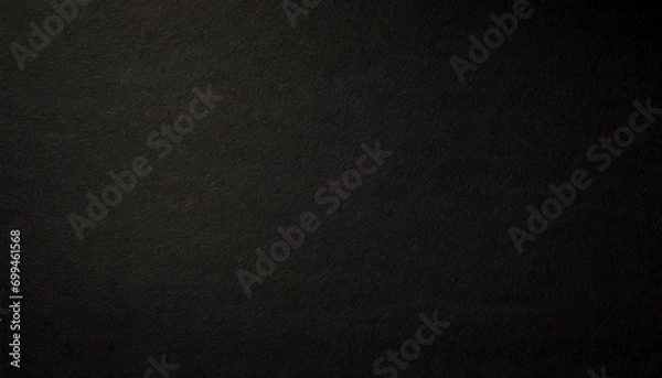 Fototapeta Close-up Rough, dusty and grainy black paper texture for background.
