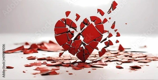 Obraz Please don't break my heart Generative ai