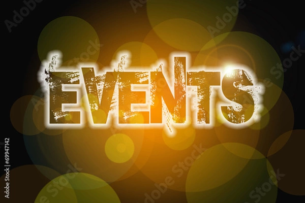 Fototapeta Events Concept