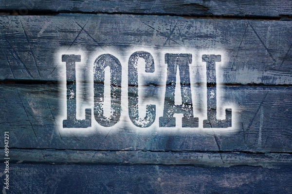 Fototapeta Local Concept