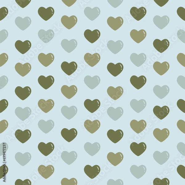 Obraz seamless pattern with hearts, Valentine day