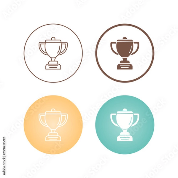 Fototapeta Winning Vector Icon