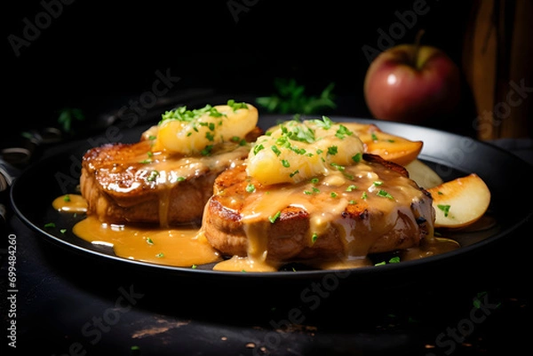 Obraz roasted duck with vegetables. 