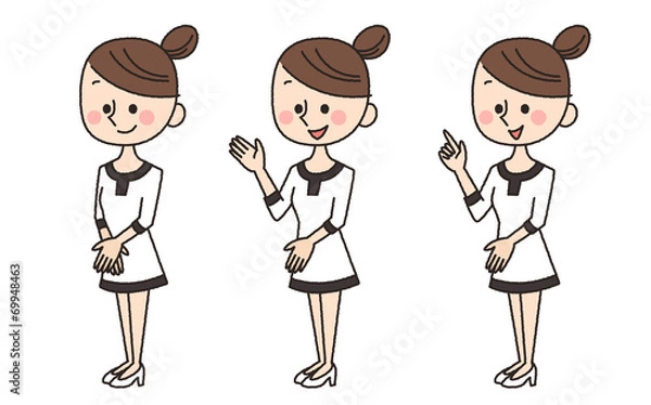 Obraz エステティシャン　女性